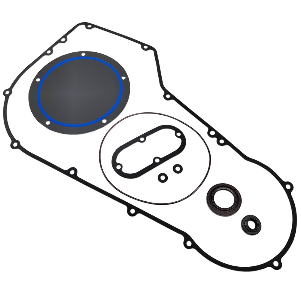Harley-Davidson Primary Cover Gasket Kit Compatible with Harley-Davidson Dyna & Softail Fat Boy Heritage Springer Night Train - - for Riders
