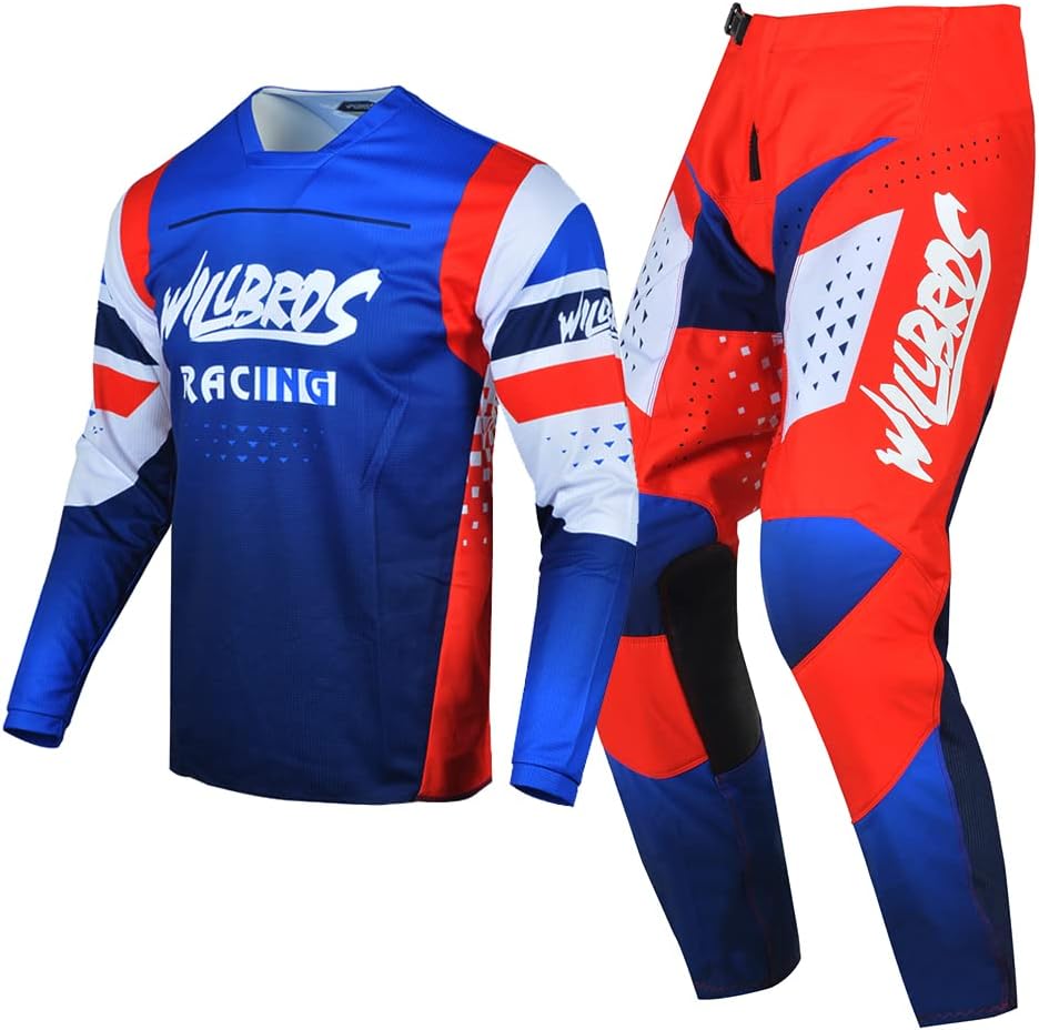 Motocross Jersey Pants Combo For Men And Women