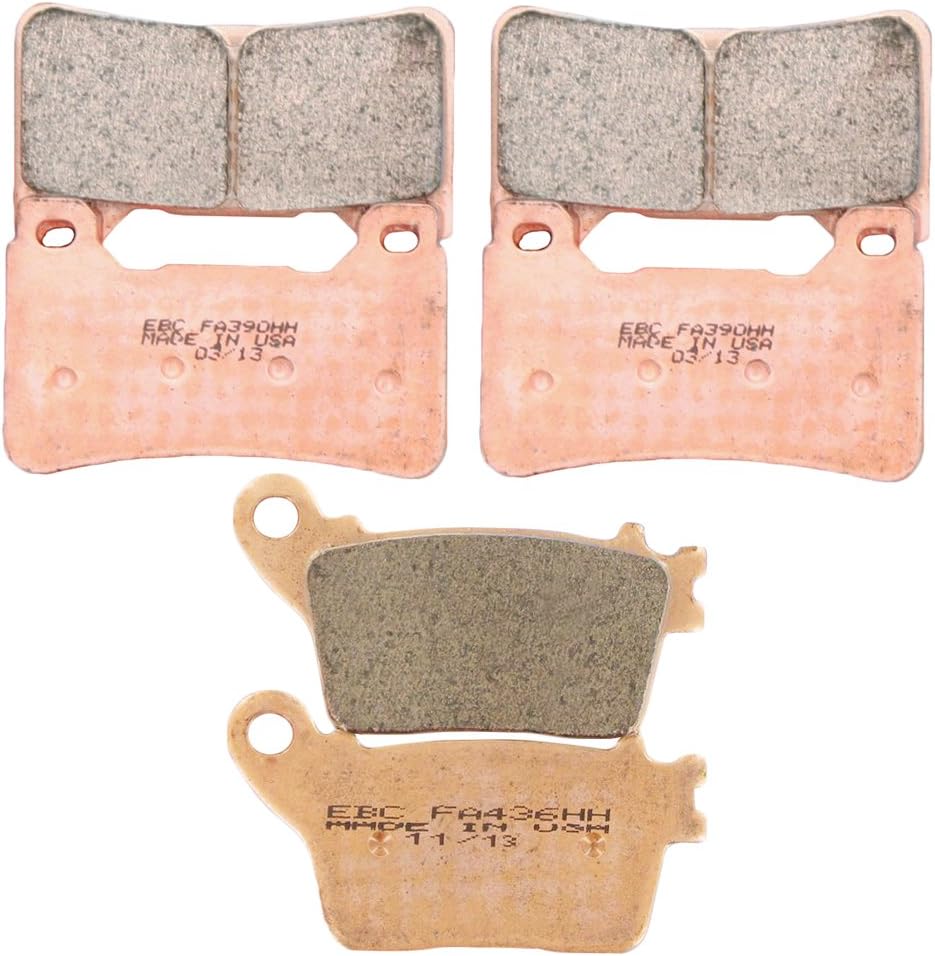 EBC Brakes EBPCK1001 Complete Double-H Sintered Brake Pad Change Kit - Auto & Accessory