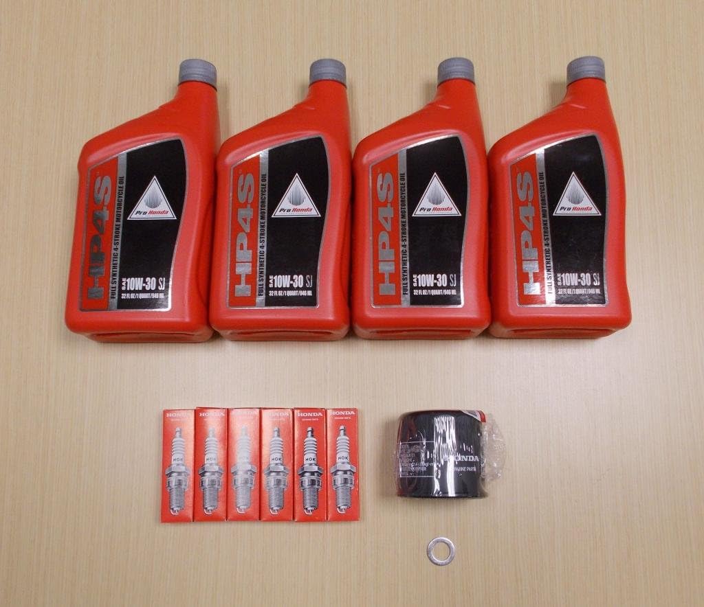 New - Honda GL1800 Goldwing Gold Wing OE Basic Synthetic Oil Tune-Up Kit - Auto & Accessory