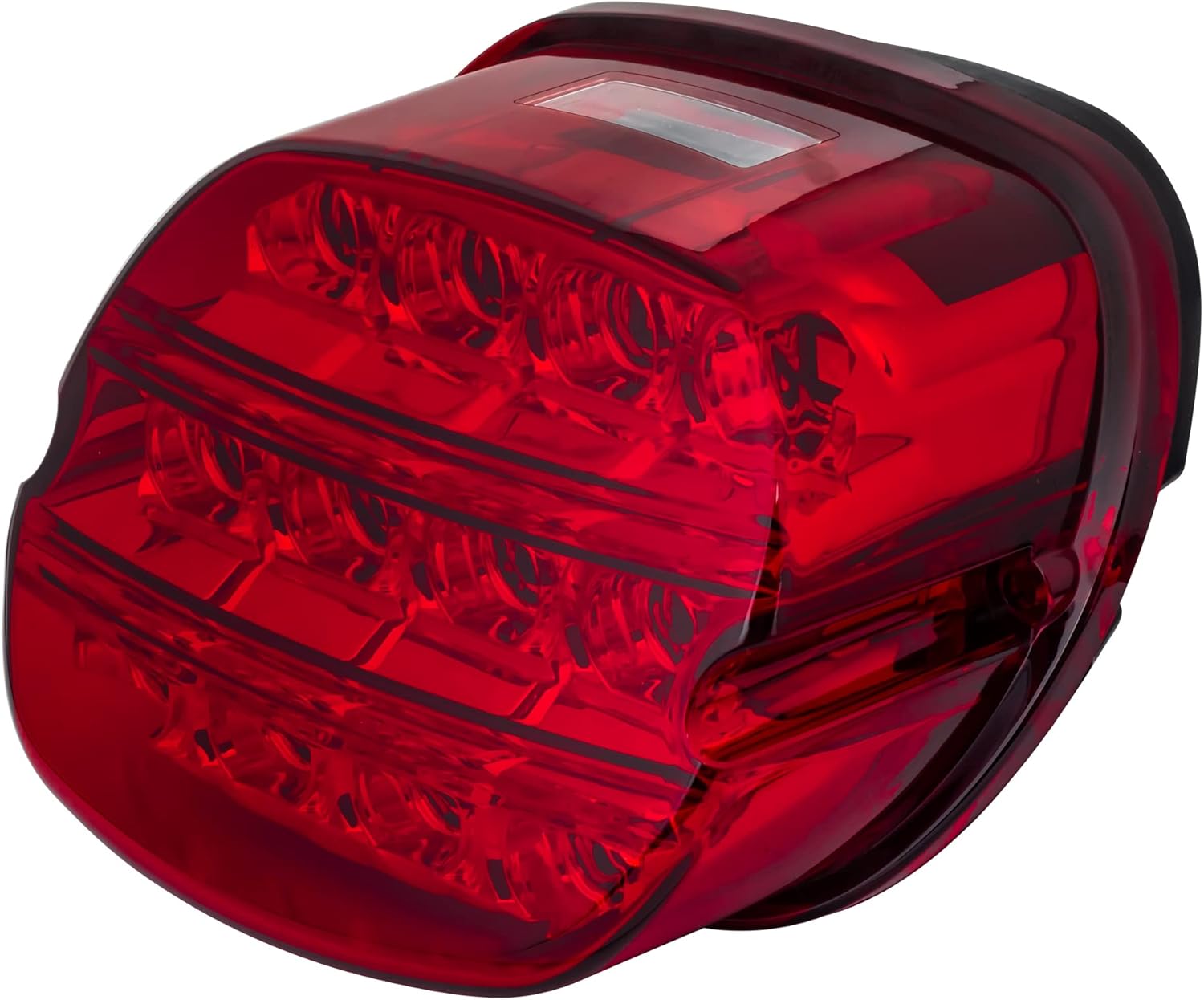 Eagle Lights Rear Layback LED Taillamp Replacement for - Red Lens - Auto & Accessory