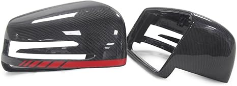 New Carbon Fiber Mirror Cover 2PCS for Mercedes Benz