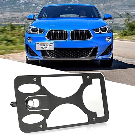 Front License Plate Holder Compatible with BMW