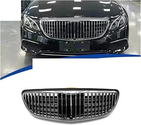 Front Bumper Grille Mesh Grill Racing Grills Compatible for Mercedes Benz E-Class W213
