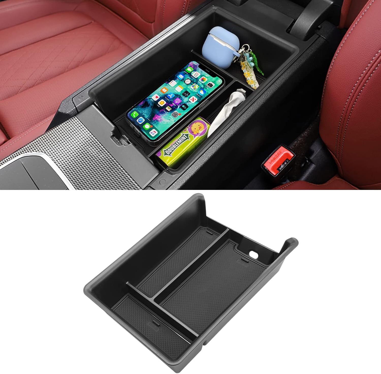 Jaronx Compatible with BMW Center Console Organizer for 3 Series G20